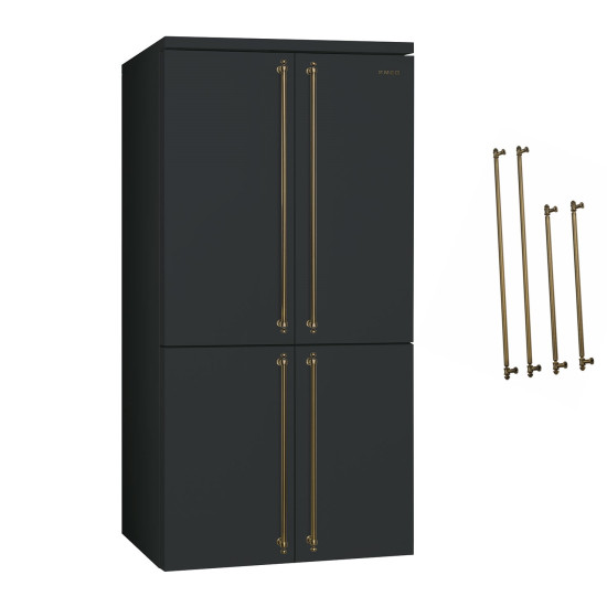 SMEG SZABADONÁLLÓ HŰTŐ ÉS FAGYASZTÓ FQ60CAO6.R Side by Side hűtőszekrény