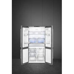 Smeg SMEG SZABANONÁLLÓ HŰTŐ ÉS FAGYASZTÓ FQ60XE Egyajtós hűtőszekrény