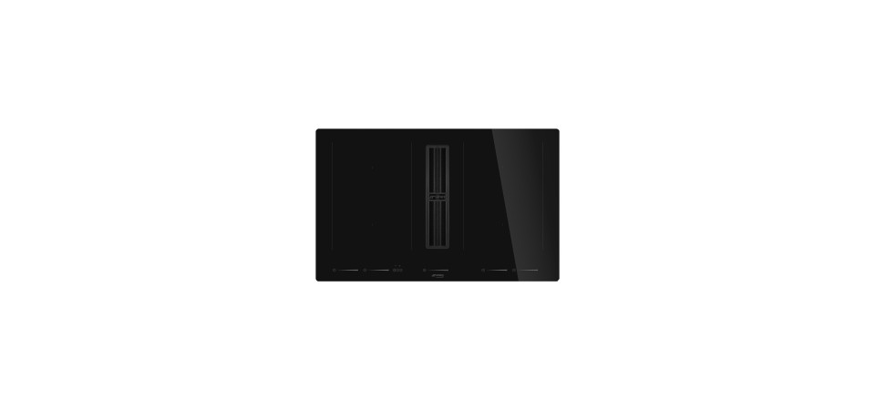 Smeg SMEG Universal  HOBD682 páraelszívóval integrált indukciós főzőlap HOBD682D2 Pultba építhető páraelszívó