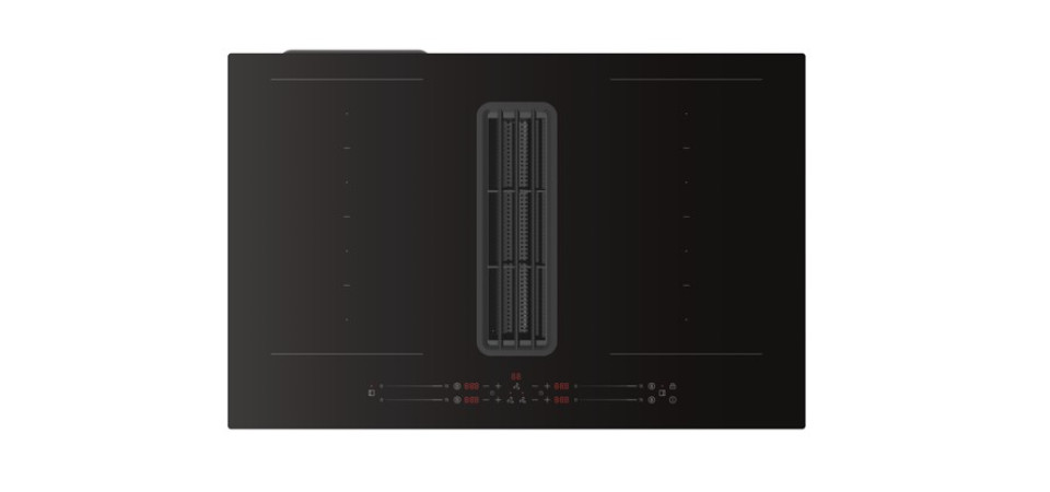 Evido EVIDO VENTO 80DB páraelszívóval integrált indukciós főzőlap IV8DB.1 Pultba építhető páraelszívó