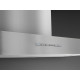Smeg SMEG UNIVERSALE design T-shape fali páraelszívó KBCT900XE Kürtős páraelszívó
