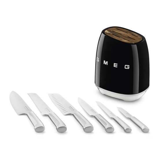 Smeg KBSF02 retro kés készlet KBSF02BL Kés szett