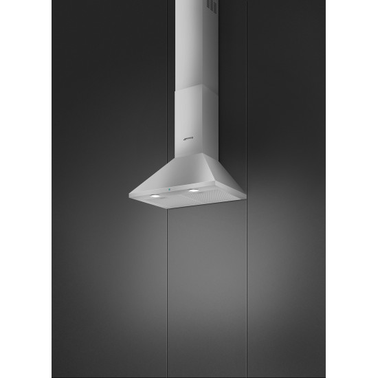 Smeg SMEG UNIVERSALE design kürtős fali páraelszívó KCH62X Kürtős páraelszívó