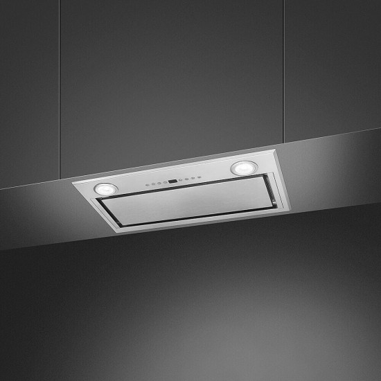 Smeg SMEG BEÉPÍTHETŐ PÁRAELSZÍVÓ, Universal design, 52 cm, inox KICGR52X2 Kürtős páraelszívó