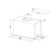 Smeg SMEG BEÉPÍTHETŐ PÁRAELSZÍVÓ, Universal design, 52 cm, inox KICGR52X2 Kürtős páraelszívó