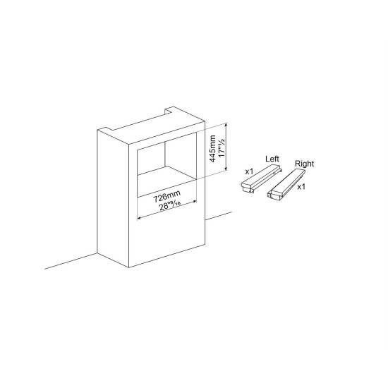 Smeg SMEG SZEGÉLYKÉSZLET KIT330X Borospohár tartó mosogatógéphez