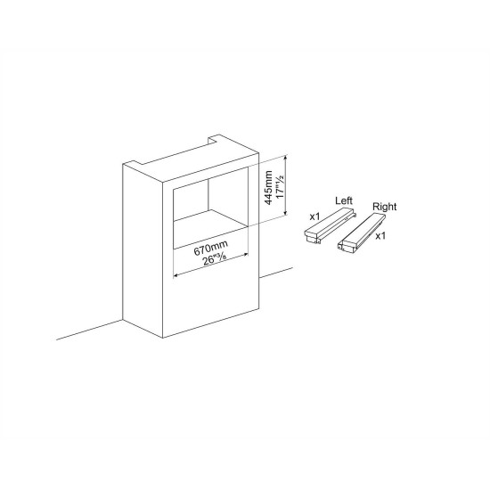Smeg SMEG SZEGÉLYKÉSZLET KIT370X Borospohár tartó mosogatógéphez