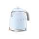SMEG SMEG MINI VÍZFORRALÓ, retro, világoskék KLF05PBEU Vízforraló