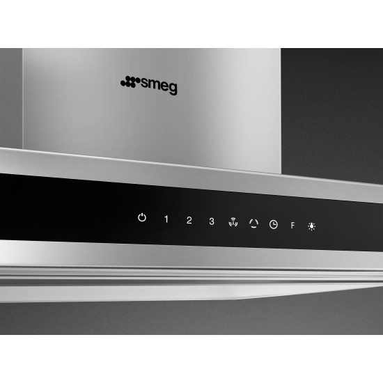 Smeg SMEG UNIVERSALE design T-shape sziget páraelszívó KLTI9L4X Kürtős páraelszívó