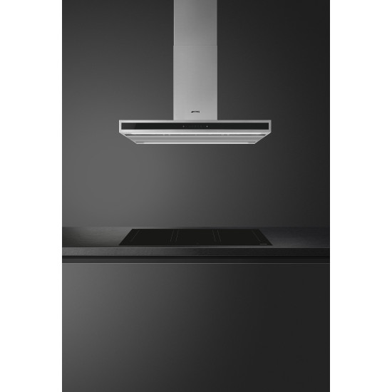 Smeg SMEG UNIVERSALE design T-shape sziget páraelszívó KLTI9L4X Kürtős páraelszívó