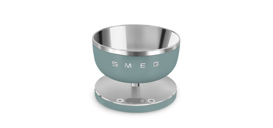 Smeg KSC01 Collezione design digitális konyhai mérleg KSC01EGMWW Konyhai mérleg