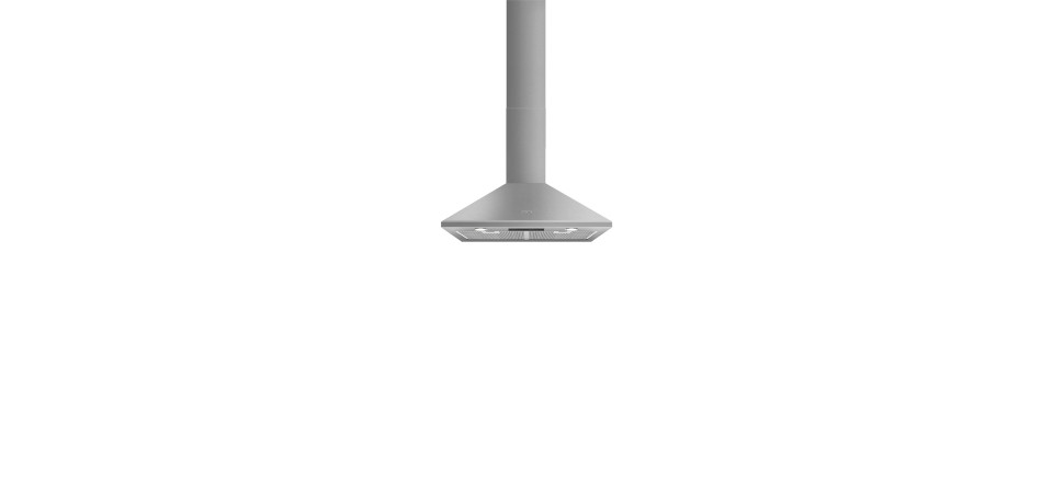 Smeg SMEG UNIVERSALE design kürtős fali páraelszívó, 70 cm, inox KSED75XE Kürtős páraelszívó