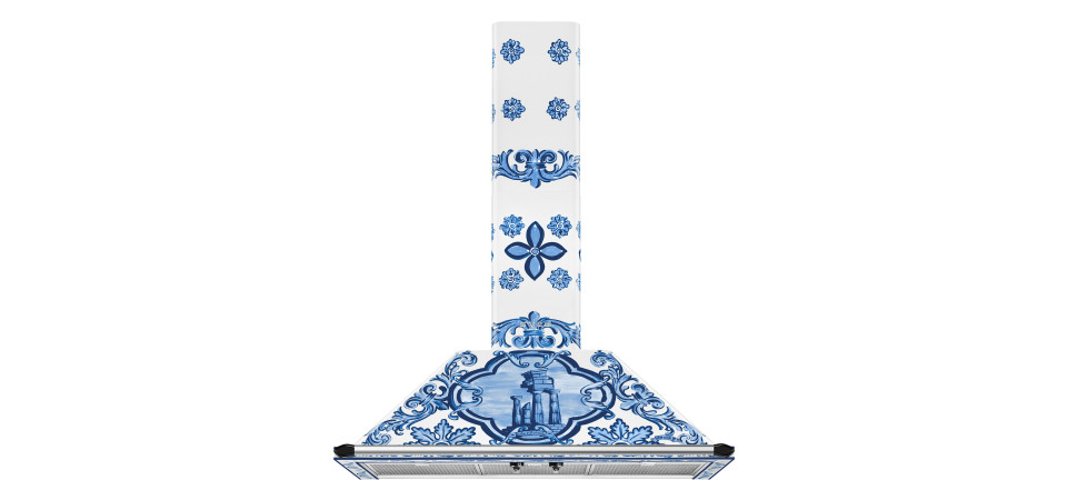 Smeg SMEG VICTORIA design kürtős fali páraelszívó KT90DGME Kürtős páraelszívó