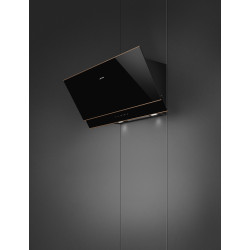 Smeg SMEG DOLCE STIL NOVO design vertikális fali páraelszívó KV694R Kürtős páraelszívó