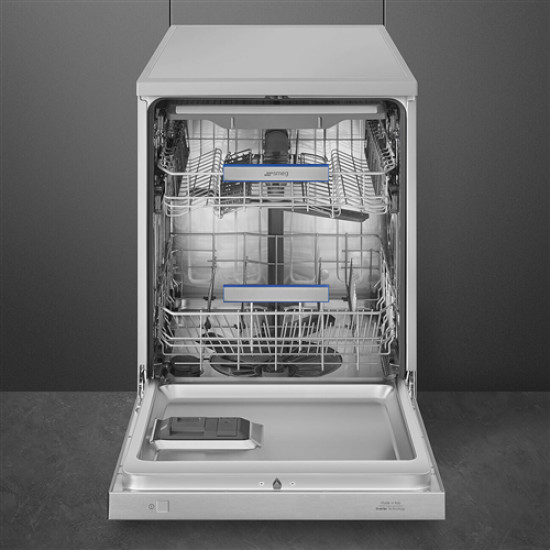 Smeg SMEG SZABADONÁLLÓ MOSOGATÓGÉP LVS345CQSX Beépíthető 12-15 terítékes mosogatógép