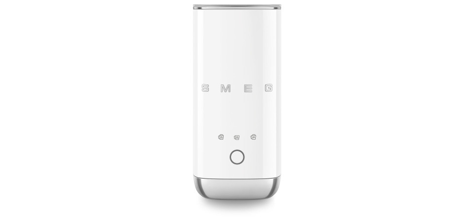 Smeg SMEG KOMPAKT TEJHABOSÍTÓ, retro, fehér MFF02WHEU Tejhabosító