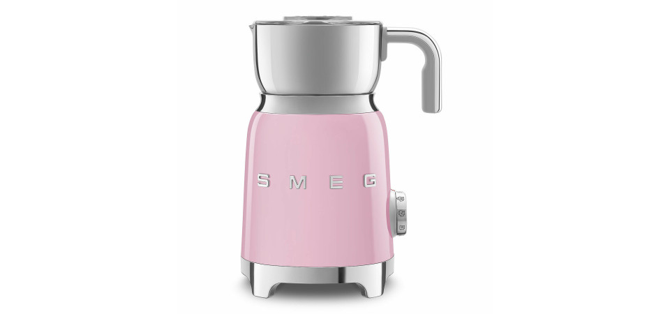 Smeg SMEG TEJHABOSÍTÓ, retro, rózsaszín MFF11PKEU Tejhabosító