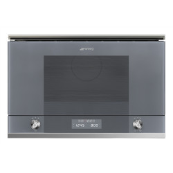 SMEG BEÉPÍTHETŐ MIKROHULLÁMÚ SÜTŐ MP122S1 Állószekrénybe építhető mikrohullámú sütő