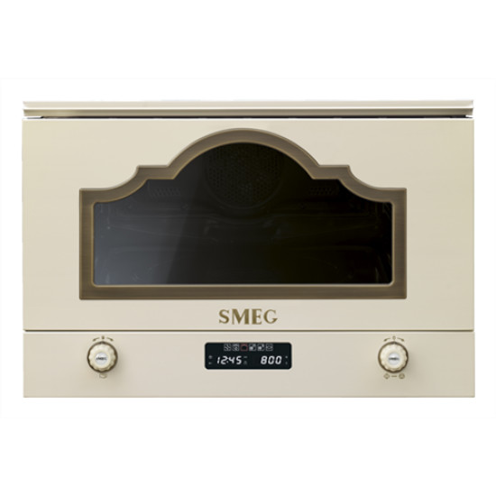SMEG SMEG BEÉPÍTHETŐ MIKROHULLÁMÚ SÜTŐ MP722PO Állószekrénybe építhető mikrohullámú sütő