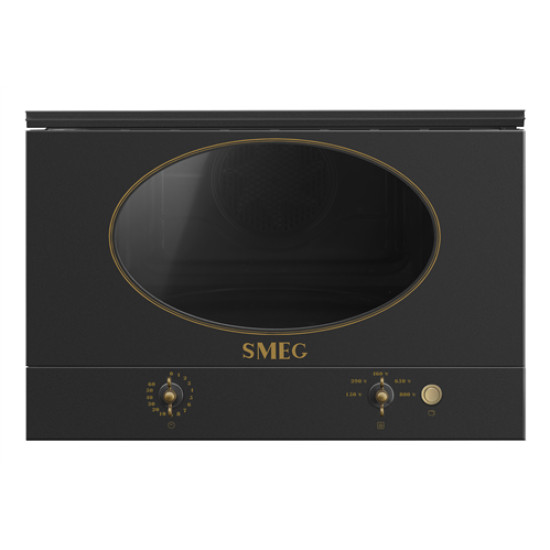Smeg SMEG BEÉPÍTHETŐ MIKROHULLÁMÚ SÜTŐ MP822NAO Állószekrénybe építhető mikrohullámú sütő