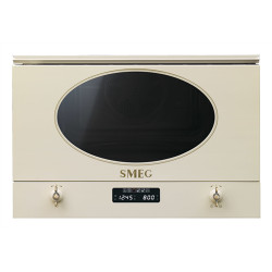 SMEG SMEG BEÉPÍTHETŐ MIKROHULLÁMÚ SÜTŐ MP822PO Állószekrénybe építhető mikrohullámú sütő