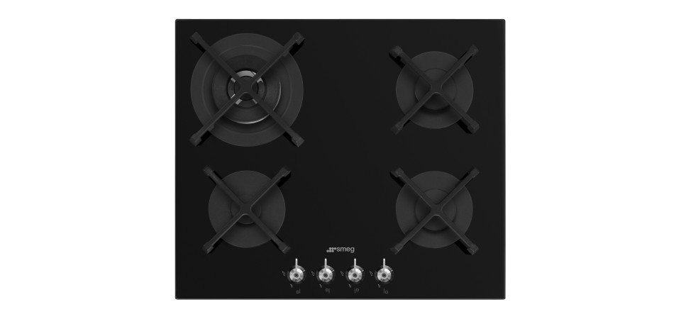 SMEG Classic PV364 gáz főzőlap PV364N Beépíthető gáz főzőlap