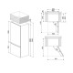 Smeg SMEG SZABADONÁLLÓ HŰTŐ ÉS FAGYASZTÓ, 60x200 cm, inox RC20XNE Egyajtós hűtőszekrény