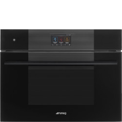Smeg SMEG SOKKOLÓ HŰTŐ, Linea design, 45 cm, TFT, mélyfekete üveg SBC4104B3 Egyajtós hűtőszekrény