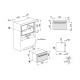 Smeg SMEG SOKKOLÓ HŰTŐ, Linea design, 45 cm, TFT, mélyfekete üveg SBC4104B3 Egyajtós hűtőszekrény
