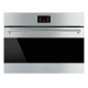 Smeg SMEG SOKKOLÓ HŰTŐ, Classica design, 45 cm, TFT, inox SBC4304X Beépíthető villany sütő