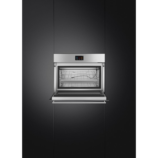 Smeg SMEG SOKKOLÓ HŰTŐ, Classica design, 45 cm, TFT, inox SBC4304X Beépíthető villany sütő