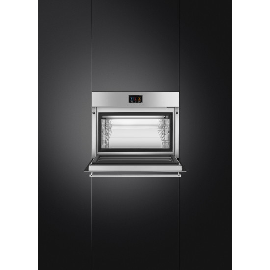 Smeg SMEG SOKKOLÓ HŰTŐ, Classica design, 45 cm, TFT, inox SBC4304X Beépíthető villany sütő
