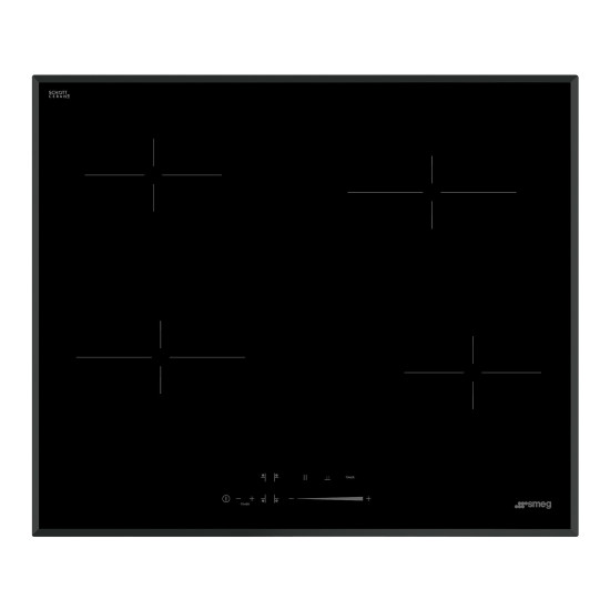 Smeg SMEG KERÁMIA FŐZŐLAP SE464TB Beépíthető indukciós főzőlap