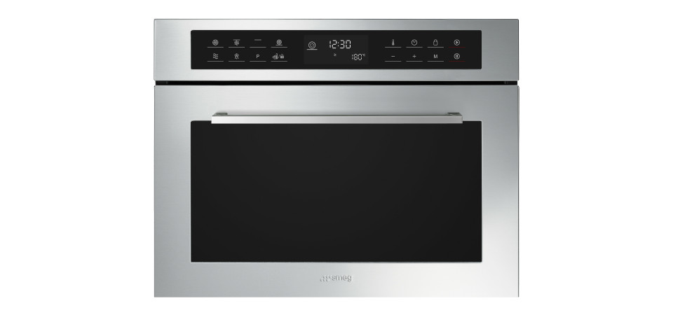Smeg SMEG KOMPAKT KOMBINÁLT MIKROHULLÁMÚ SÜTŐ SF4400MCX1 Beépíthető villany sütő