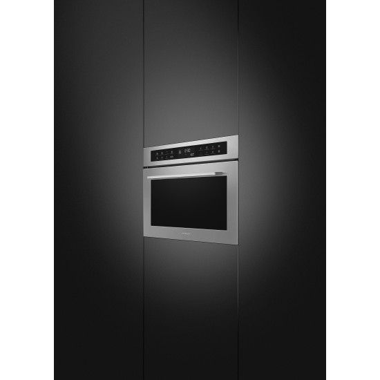 Smeg SMEG KOMPAKT KOMBINÁLT MIKROHULLÁMÚ SÜTŐ SF4400MCX1 Beépíthető villany sütő