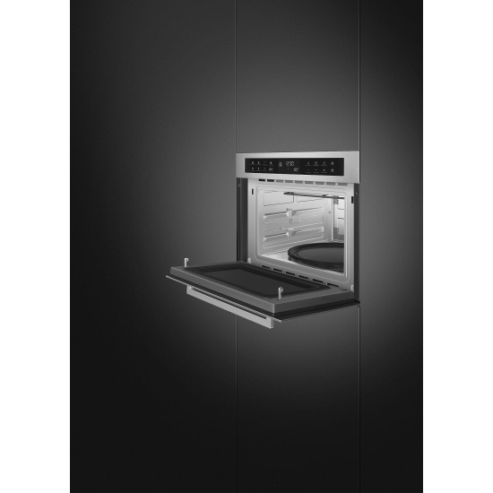Smeg SMEG KOMPAKT KOMBINÁLT MIKROHULLÁMÚ SÜTŐ SF4400MCX1 Beépíthető villany sütő