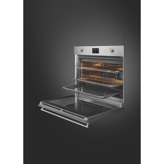 Smeg SMEG HŐLÉGKEVERÉSES SÜTŐ SF7302TX Beépíthető villany sütő