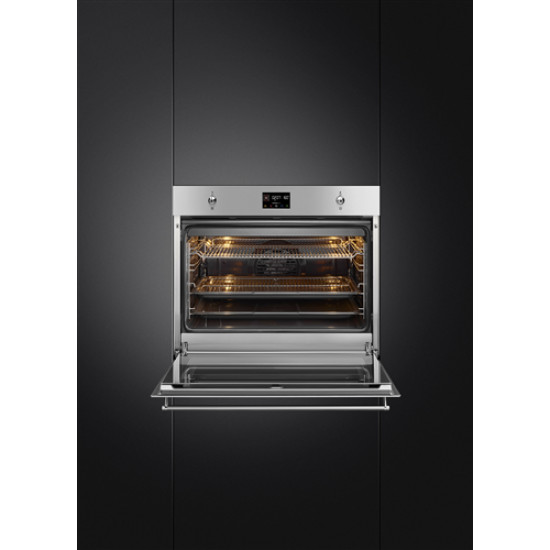Smeg SMEG HŐLÉGKEVERÉSES SÜTŐ SF7302TX Beépíthető villany sütő