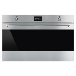 SMEG SMEG HŐLÉGKEVERÉSES SÜTŐ, Classica design, 90 cm, LCD, inox SF9390X1 Beépíthető villany sütő