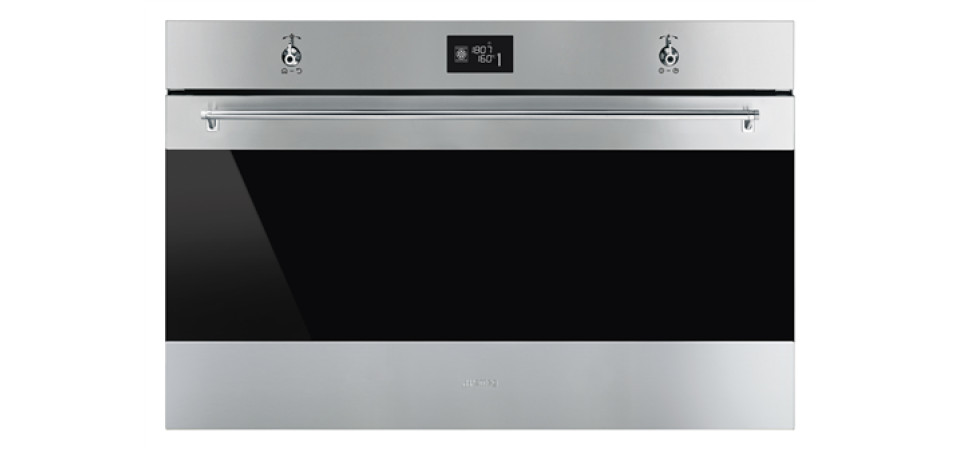 SMEG SMEG HŐLÉGKEVERÉSES SÜTŐ, Classica design, 90 cm, LCD, inox SF9390X1 Beépíthető villany sütő SMEG SMEG HŐLÉGKEVERÉSES SÜTŐ, Classica design, 90 cm, LCD, inox SF9390X1 Beépíthető villany sütő