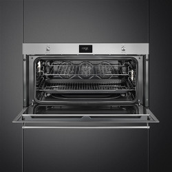 Smeg SMEG PIROLITIKUS HŐLÉGKEVERÉSES XL SÜTŐ SFPR9301TX Beépíthető villany sütő