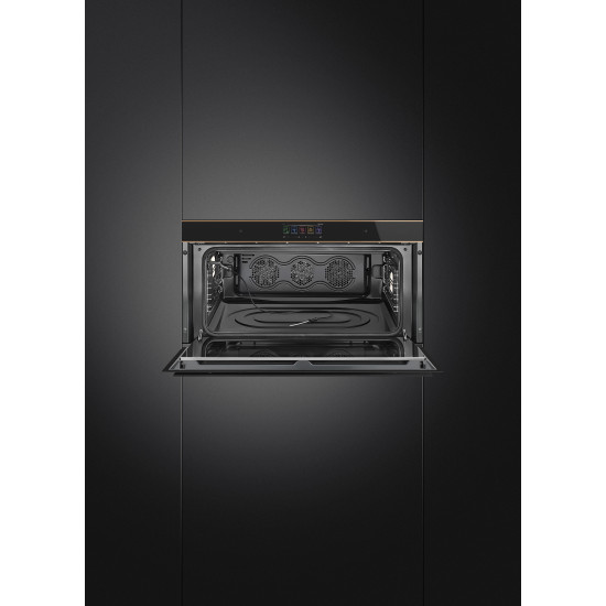 Smeg SMEG PIROLITIKUS HŐLÉGKEVERÉSES XL SÜTŐ SFPR9606WTPNR Beépíthető villany sütő