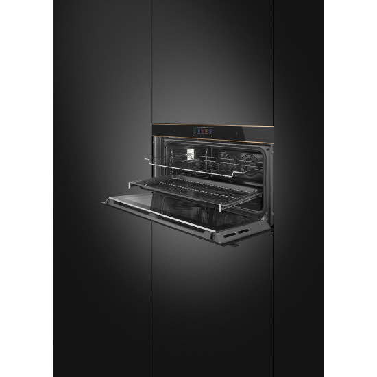Smeg SMEG PIROLITIKUS HŐLÉGKEVERÉSES XL SÜTŐ SFPR9606WTPNR Beépíthető villany sütő