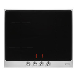 SMEG SMEG Classic SI364 indukciós főzőlap SI364FXM Beépíthető indukciós főzőlap
