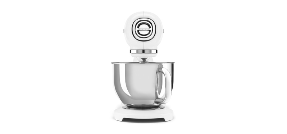 SMEG SMEG KONYHAI ROBOTGÉP, retro, fehér test és talp SMF03WHEU Komplex robotgép SMEG SMEG KONYHAI ROBOTGÉP, retro, fehér test és talp SMF03WHEU Komplex robotgép
