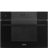 Smeg SMEG KOMPAKT KOMBINÁLT MIKROHULLÁMÚ SÜTŐ SO4104M2PB3 Beépíthető villany sütő