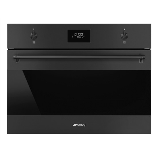 SMEG SMEG KOMPAKT MIKROHULLÁMÚ SÜTŐ SO4301M0N Beépíthető kompakt sütő és mikró