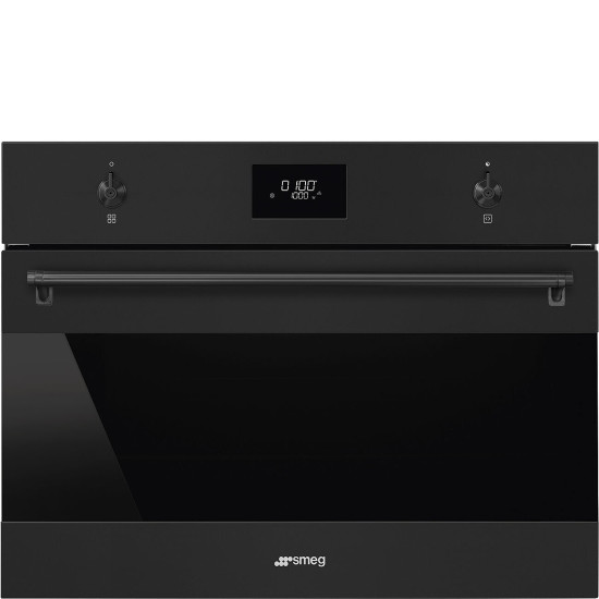 Smeg SMEG KOMPAKT KOMBINÁLT MIKROHULLÁMÚ SÜTŐ SO4301M1N Beépíthető villany sütő