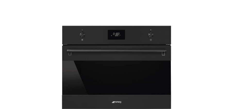 Smeg SMEG KOMPAKT KOMBINÁLT MIKROHULLÁMÚ SÜTŐ SO4301M1N Beépíthető villany sütő