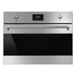 Smeg SMEG KOMPAKT KOMBINÁLT MIKROHULLÁMÚ SÜTŐ SO4301M1X Beépíthető villany sütő